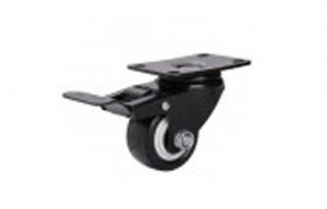 China 2.5 Inch Dia 63mm Heavy Duty Caster Wheels PVC / PU Without Brake on sale