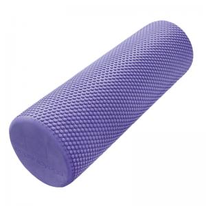 China High Density Hollow Core Foam Roller 60cm Yoga Column Roller Dotted Texture on sale