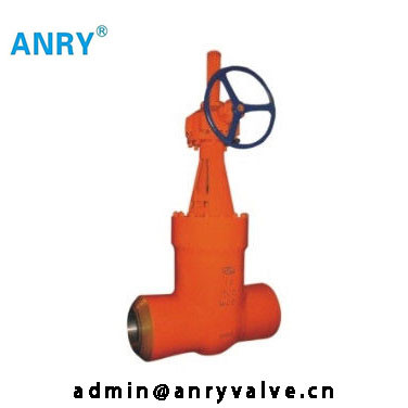 China Flanged RTJ Industrial Gate Valve Class 600~2500 Pressure Seal WCB Body 13%CR on sale