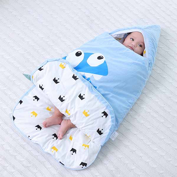 Angelber L90cm Infant Sleeping Bag 100 cotton with polyester filling