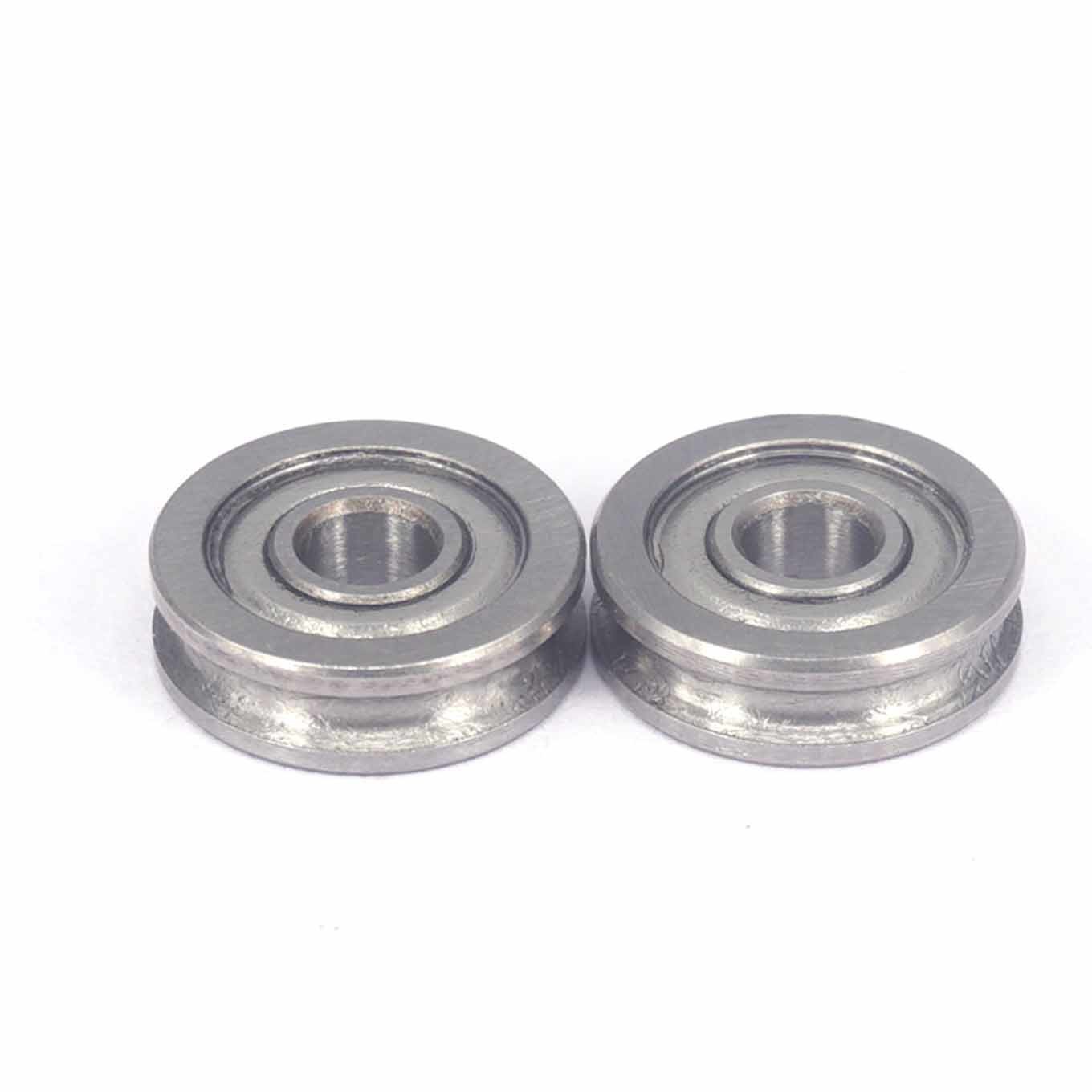 Buy cheap 4x13x4mm Carbon Steel U604ZZ U Groove Pulley Wheels For 3D Printer from wholesalers