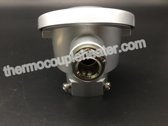 China Industrial Silver Cast In Aluminium Thermocouple Head DIN A ISO9001 Passed on sale