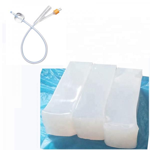 Cheap Medical grade  silicone Transparency LSR silicone used to make meidical laryngeal mask tube silicone rubber for sale