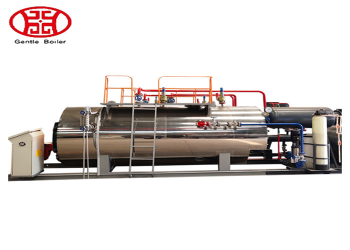 Best 1 T/H Industrial Fire Tube Natural Gas Boiler , Diesel Oil Dual Fuel Fired Steam Boiler wholesale