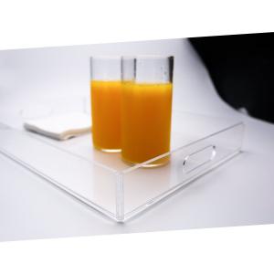 Best Clear Acrylic Tray Rectangular For Breakfast wholesale