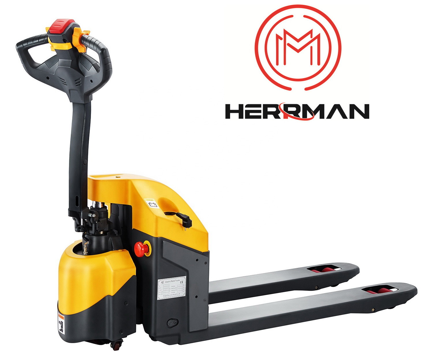 China 4.8km/H 180mm Height 1500kg Electric Riding Pallet Jack on sale