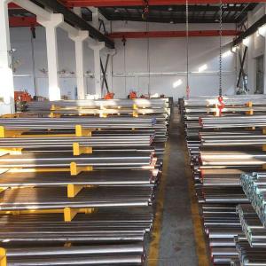 China Hairline Round Stainless Steel Rod Bar 3000mm 4000mm 5800mm on sale