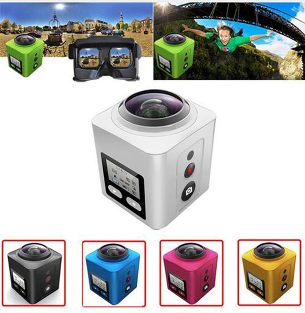 China 4K Mini Wireless Sport Waterproof Action DV Camcorder 360 Degree Camera 4K 30FPS Ultra HD 1080P Panorama Video Camera on sale