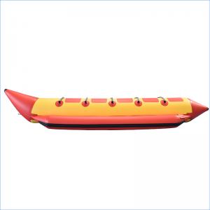 China Inflatable Banana Boat For 5 Persons , Inflatable Towable Water Tube on sale