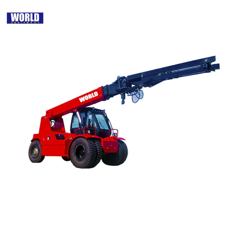 China World 11ton Large Hydraulic Control Forklift Telescopic Wheel Loader For Sale on sale