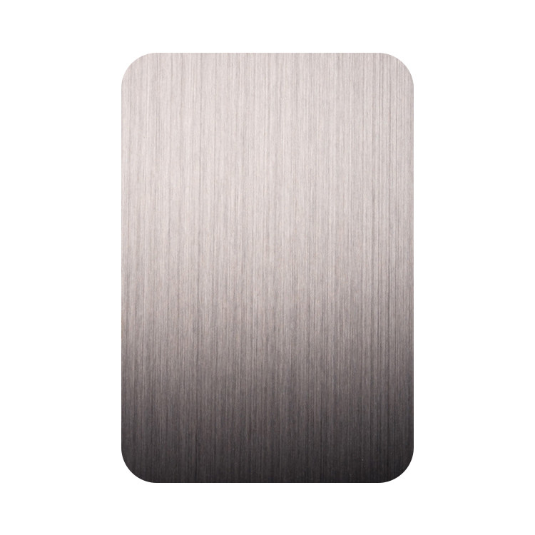 China 1.2mm Brushed Stainless Steel Sheet 6K 4ft X 8ft 304 316 Hairline Colored on sale