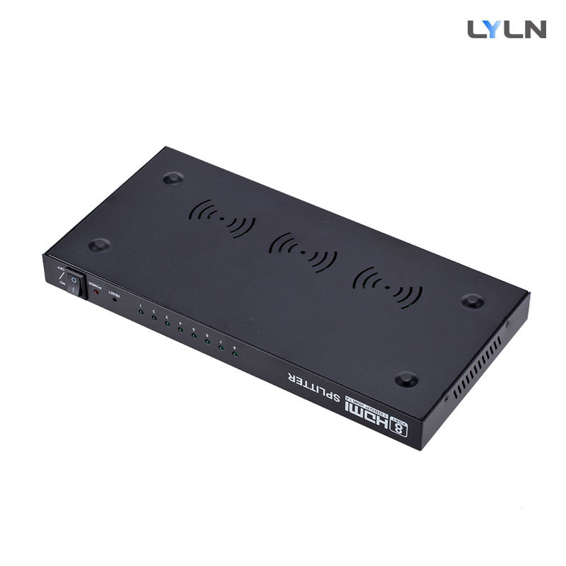 China 1in 8out HDMI Signal Splitter , Portable Long Distance Hdmi Splitter on sale
