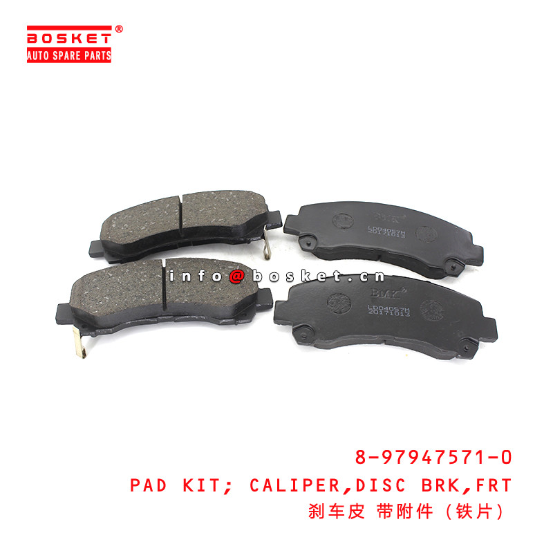 China 8-97947571-0 Front Disc Brake Caliper Pad Kit suitable for ISUZU DMAX 8979475710 on sale