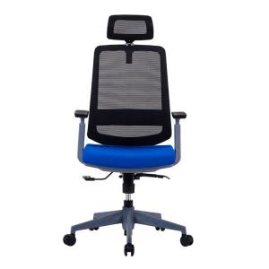 China ODM Color No Fold Ergonomic Office Chair With Headrest And Adjustable Arms 24kg on sale