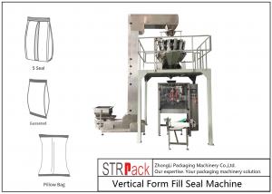 China Vertical Multi Head Scale Packing Machine 100 - 5000g Measuring Range With Multi-head Combination Weigher on sale
