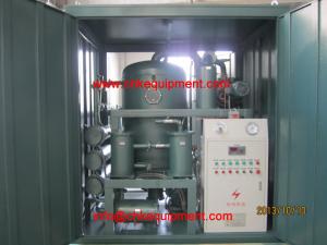 China Power Transformer Oil Purifier machine with vacuum system on sale