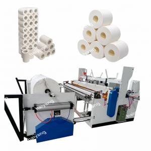 China Automatic Embossed and Perforated Toilet Tissue Paper Making Rewinding Paper Machine on sale