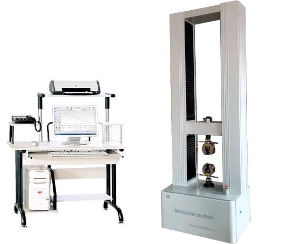 Cheap 100KN Electronic Universal Testing Machine For Grp Fiber Glass Tensile Compression Test for sale