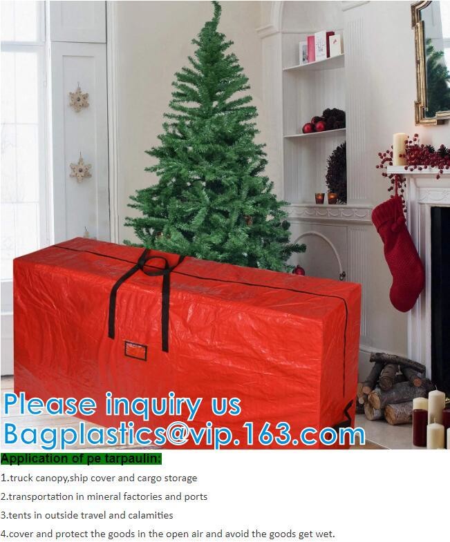 China Christmas Bag Holiday Extra Large For Up To 9' Tree Storage 9 Foot Heavy Duty Extra-Large Storage Laundry Shopping Bags on sale