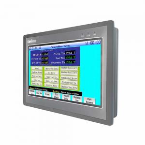 China Integrated DC24V Touch Screen PLC Controller 8 Channels High Speed Pulse on sale