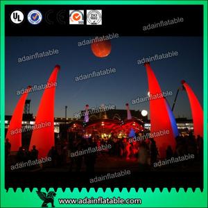 Best New Design Holiday Events Decoration Inflatable Cone LED Lighting Inflatable Pillar wholesale