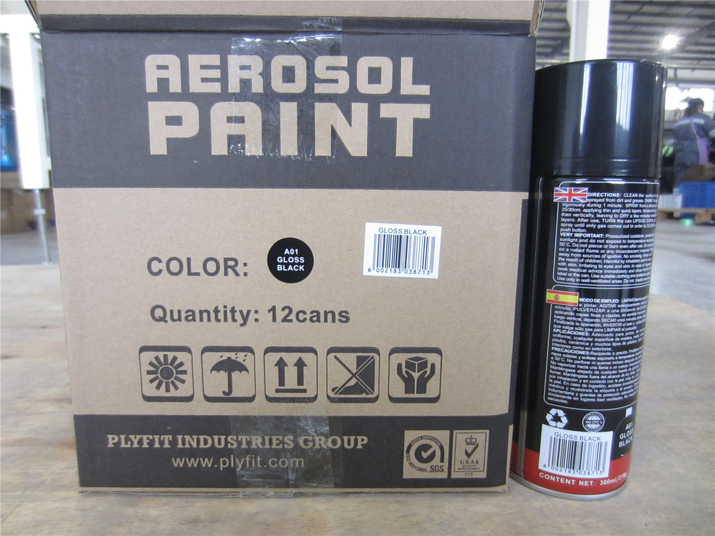 Automotive Tinplate Can MSDS 400ml Aerosol Spray Paint