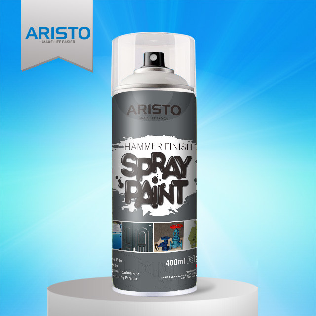 Cheap Hammer Finish Acrylic Spray Paint Silver / Black / Blue Colors Aristo Liquid Coating for sale