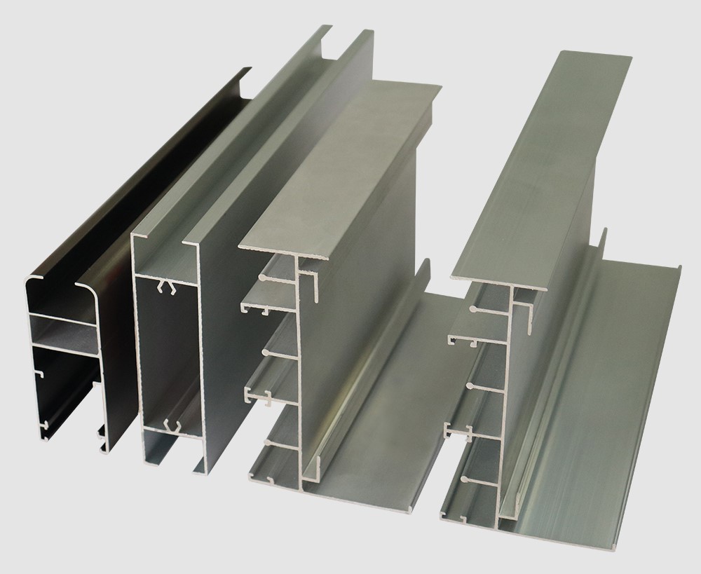 Best 6063 Anodized Aluminum Profiles / Extrusion Sliding Windows And Doors Frame wholesale