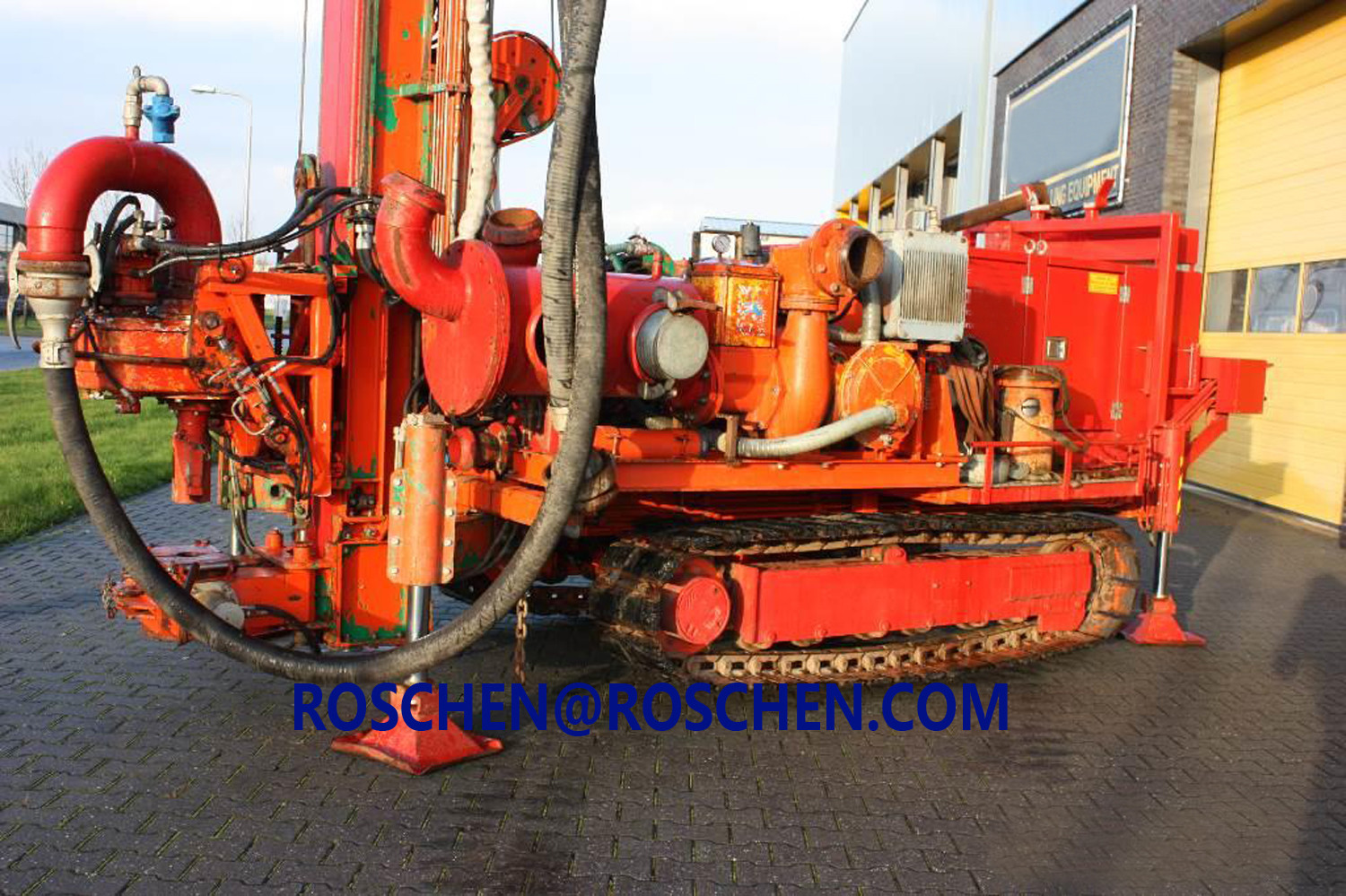 China Anchor Drilling Rigs DTH Hammer Rock Drilling Rig Machine Blast Hole Drilling on sale