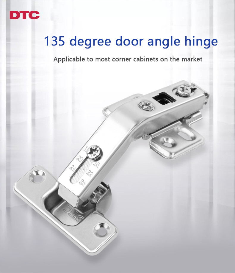 Buy cheap 135 Degree Open Hydraulic Concealed Hinges Kitchen Cabinet Corner Door from wholesalers