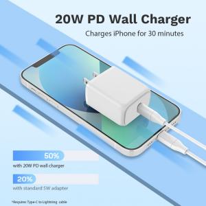 China Replaceable PD Power Adapter USB C Wall Charger 20W PC Plug on sale