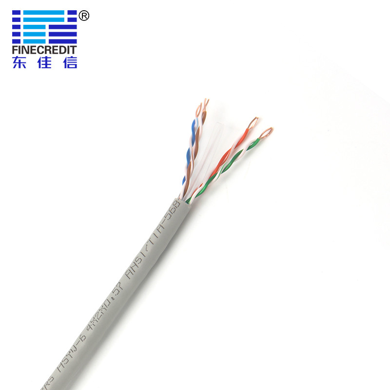 China CAT6 UTP Computer Twisted Pair Network Cable 4 Pair Communication Use on sale