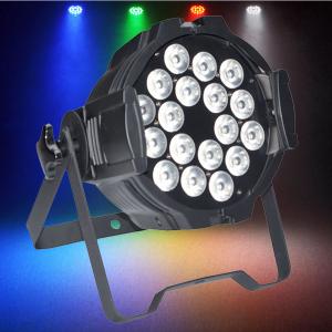 Best disco lights 4 in 1 quad-color led par can 18x10w wholesale