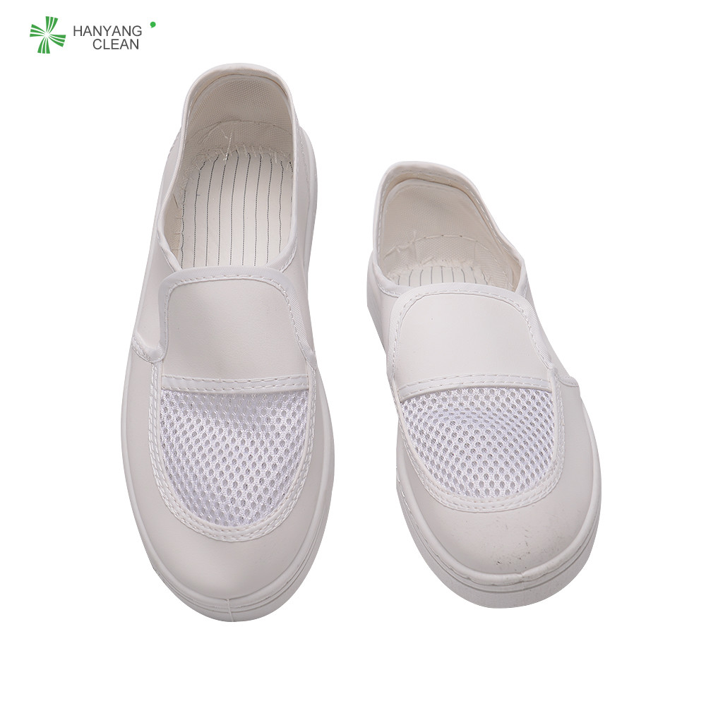 Best Anti Static Esd Mesh Food Industry Footwear With TC Canvas Upper wholesale