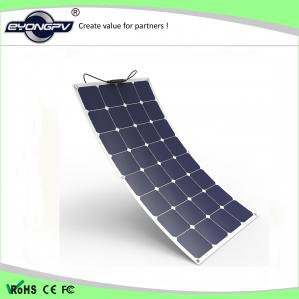 China EYONGPV 100W sunpower flexible solar panel charge 12V battery 1050 *540 * 3 mm on sale