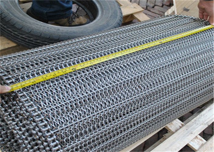 China Stainless Steel Flat Flex Wire Mesh Conveyor Belt (manufacturer) on sale