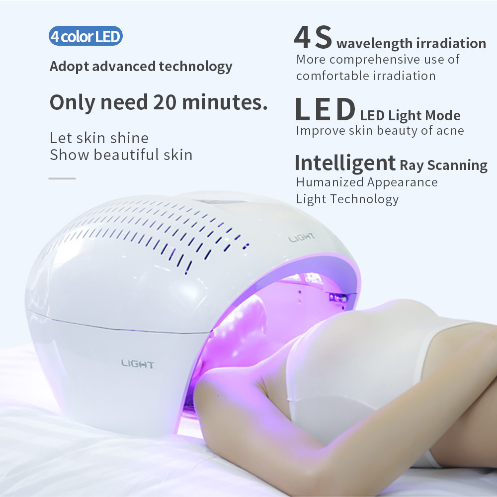 China Skin Care Led Light Photodynamic Therapy Machine 110 - 240V Voltage 1 Year Warranty on sale
