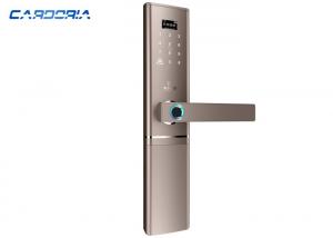 China Simple Design Smart Biometric Door Lock , Anti Peep High Security Door Locks on sale