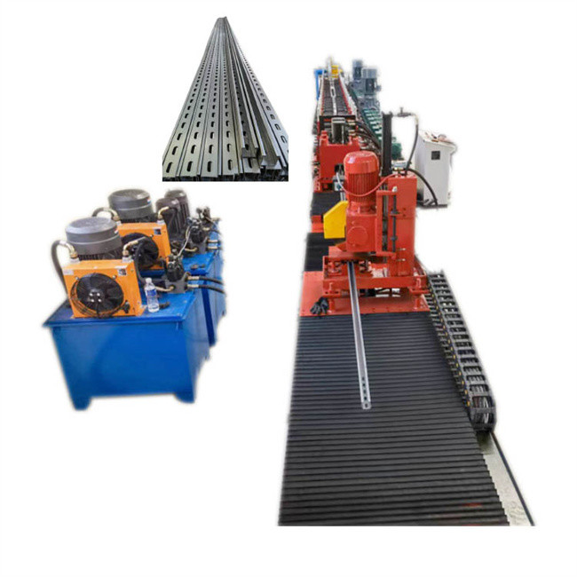 Cheap Solar Structure Panel Roll Forming Machine 1.2mm-2.5mm Material Thickness for sale