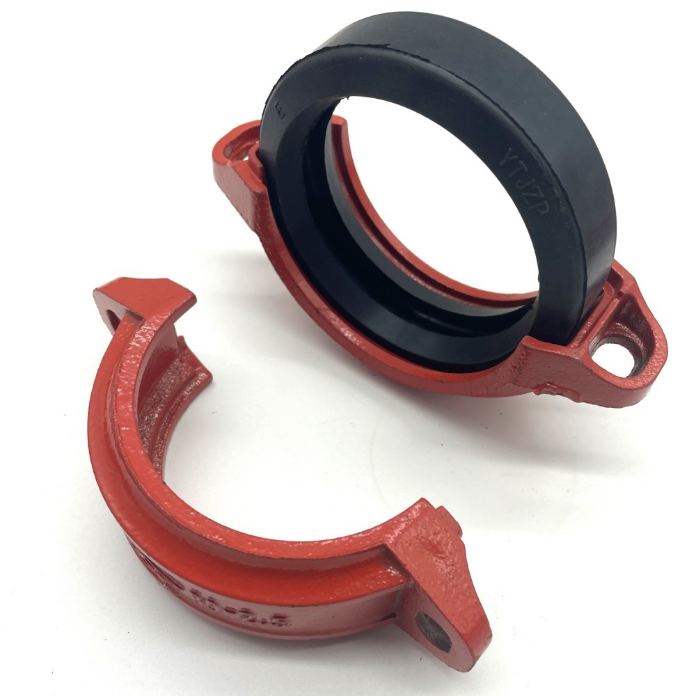 China Boiler Heat Puddle Flange Pipe Fitting JIS Din1200 Ductile Iron Pipe Clamp on sale