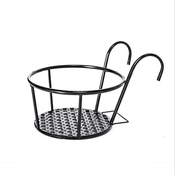 Cheap 21.5cm Diameter Metal Wire 22mm Height Hanging Plant Rack for sale