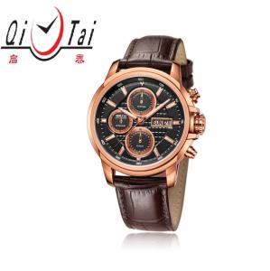 Best 18K Rose Gold Watch mechanical 50 meters water resistance; wholesale