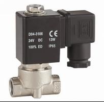 China 1/8〃2 Way 24v Solenoid Valve Water Stainless Steel Solenoid Valves For Water on sale