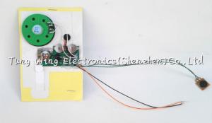 China Custom Voice Greeting Card Sound Module , recordable voice chip on sale