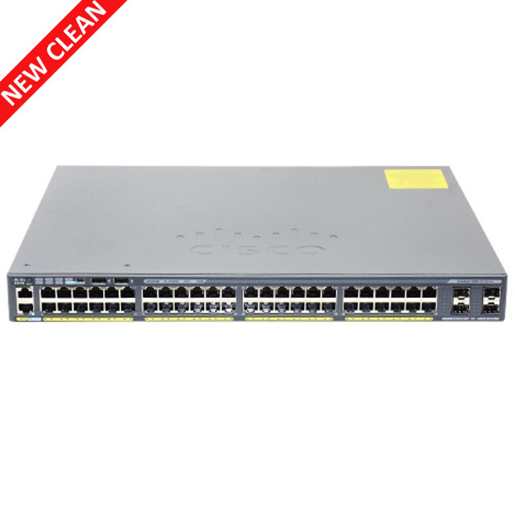 China Managed Poe Cisco 48 Port POE Switch WS-C2960X-48FPS-L With 1 Year Warranty on sale
