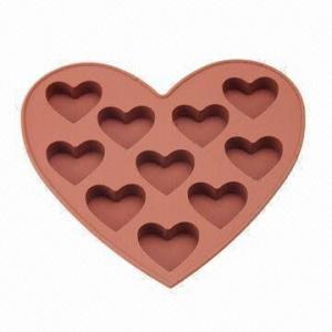 Best Silicone Cake Mold in Heart Shape, Available in Various Colors and Designs wholesale
