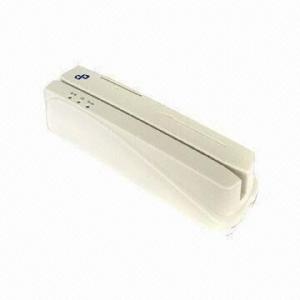 China Magnetic Strip/Smart Card Reader with RS232C and USB Interface, Manual Swipe on sale
