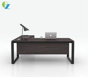 China Melamine One Person Executive Office Desk L Shaped For Manager on sale