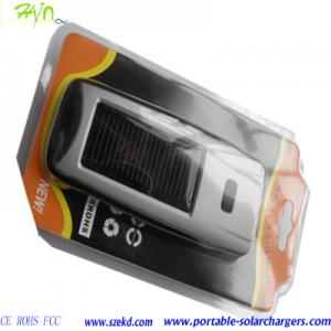 China 800mAh Lithium  Emergency Solar Charger For Cell Phone, Digital Camera, PDA, MP3,MP4 on sale