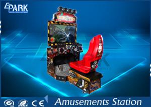 China Coin Pusher Racing Game Machine Car Driving Simulator With Speed Race Game on sale